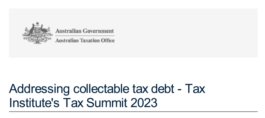 ATO debt recovery