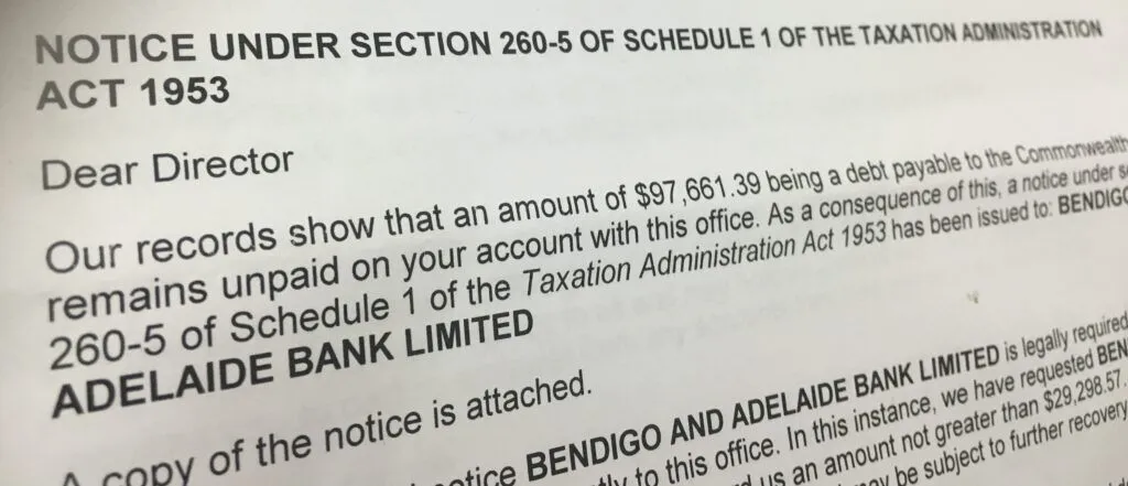 ato garnishee notice